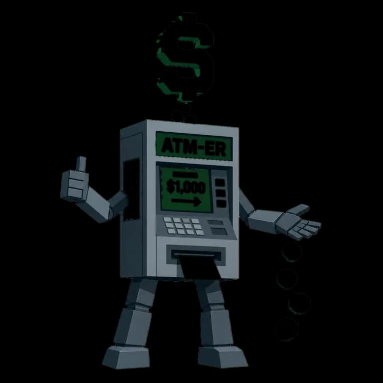 ATM-er — The Money Giver SBTI personality type illustration
