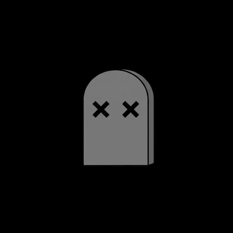 DEAD — The Lifeless SBTI personality type illustration