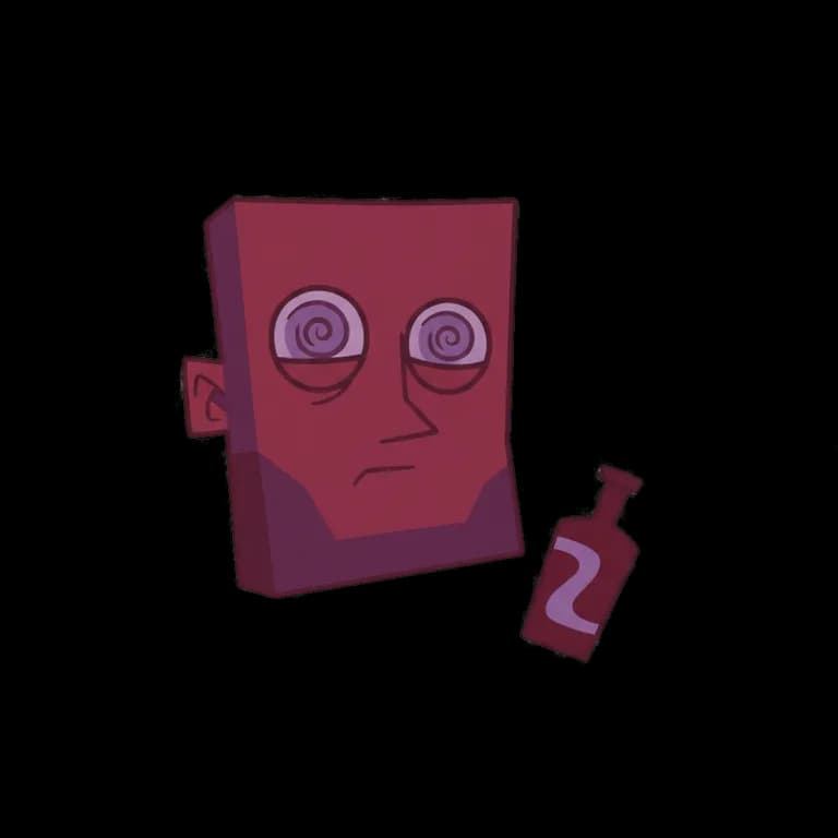DRUNK — The Drunkard SBTI personality type illustration