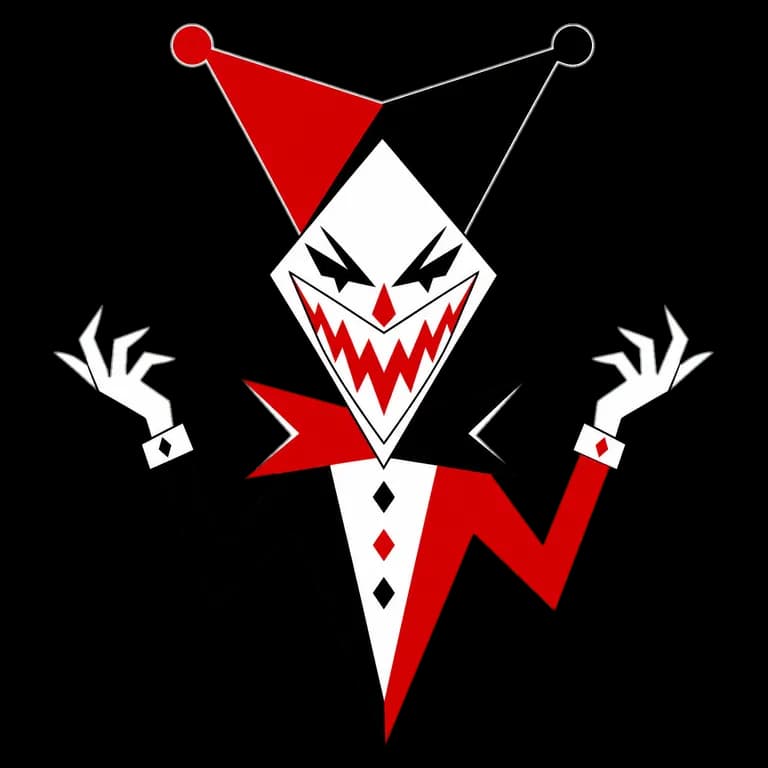 JOKE-R — The Clown SBTI personality type illustration